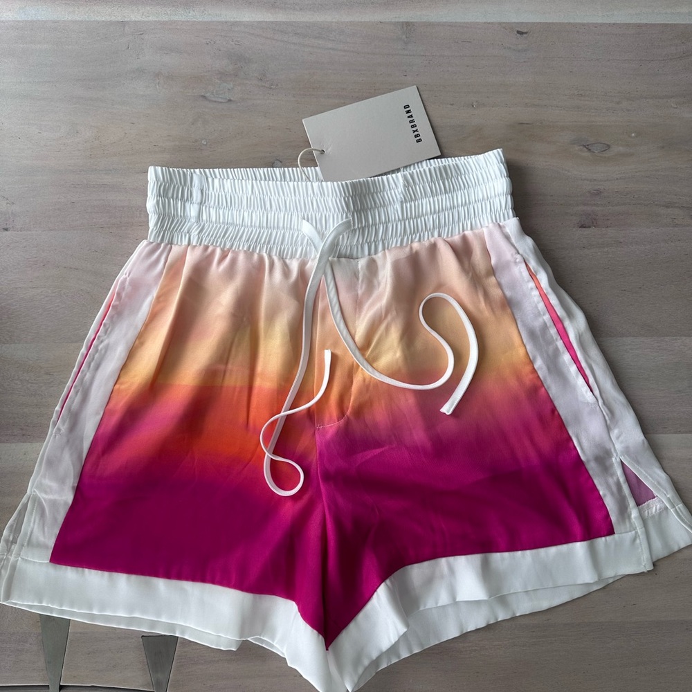 Summer Sunset Ombre Shorts/ NEW WITH TAGS!